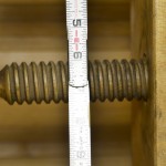 Diameter of the screw