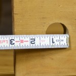 Diameter of the rails