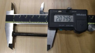 Desmond spring and pin length inch